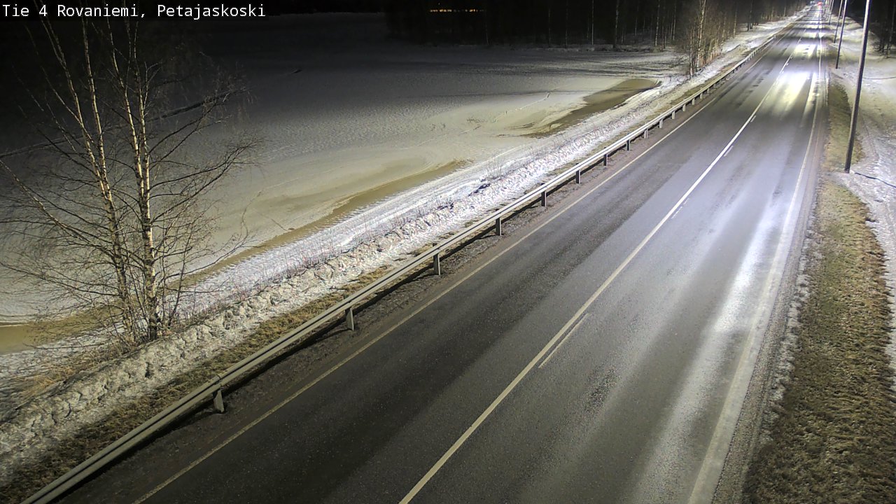 Kelikamerat Kuva Tie 4 Rovaniemi, Petäjäskoski, Rovaniemi, Lappi