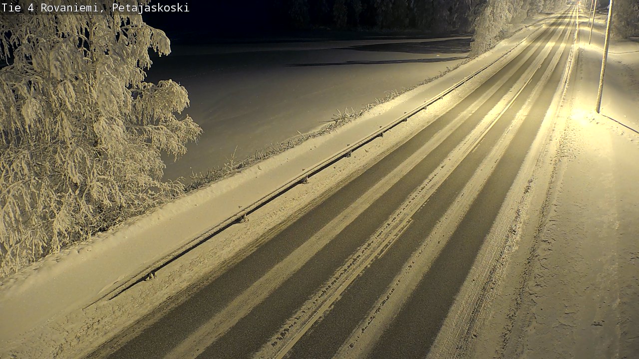 Kelikamerat Kuva Tie 4 Rovaniemi, Petäjäskoski, Rovaniemi, Lappi
