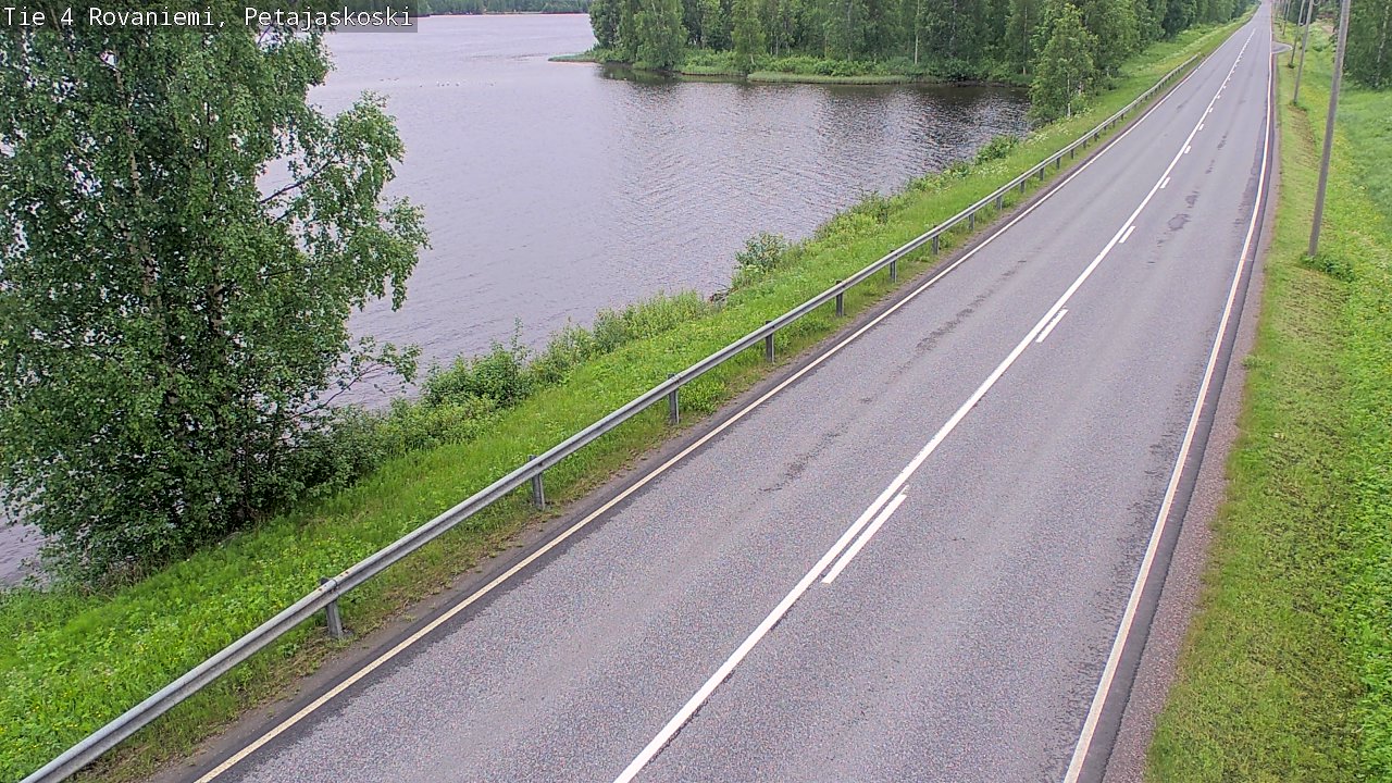 Kelikamerat Kuva Tie 4 Rovaniemi, Petäjäskoski, Rovaniemi, Lappi
