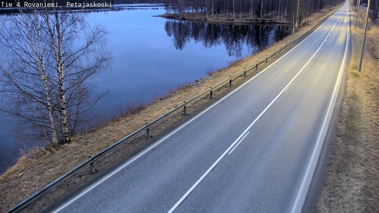 Kelikamerat Kuva Tie 4 Rovaniemi, Petäjäskoski, Rovaniemi, Lappi
