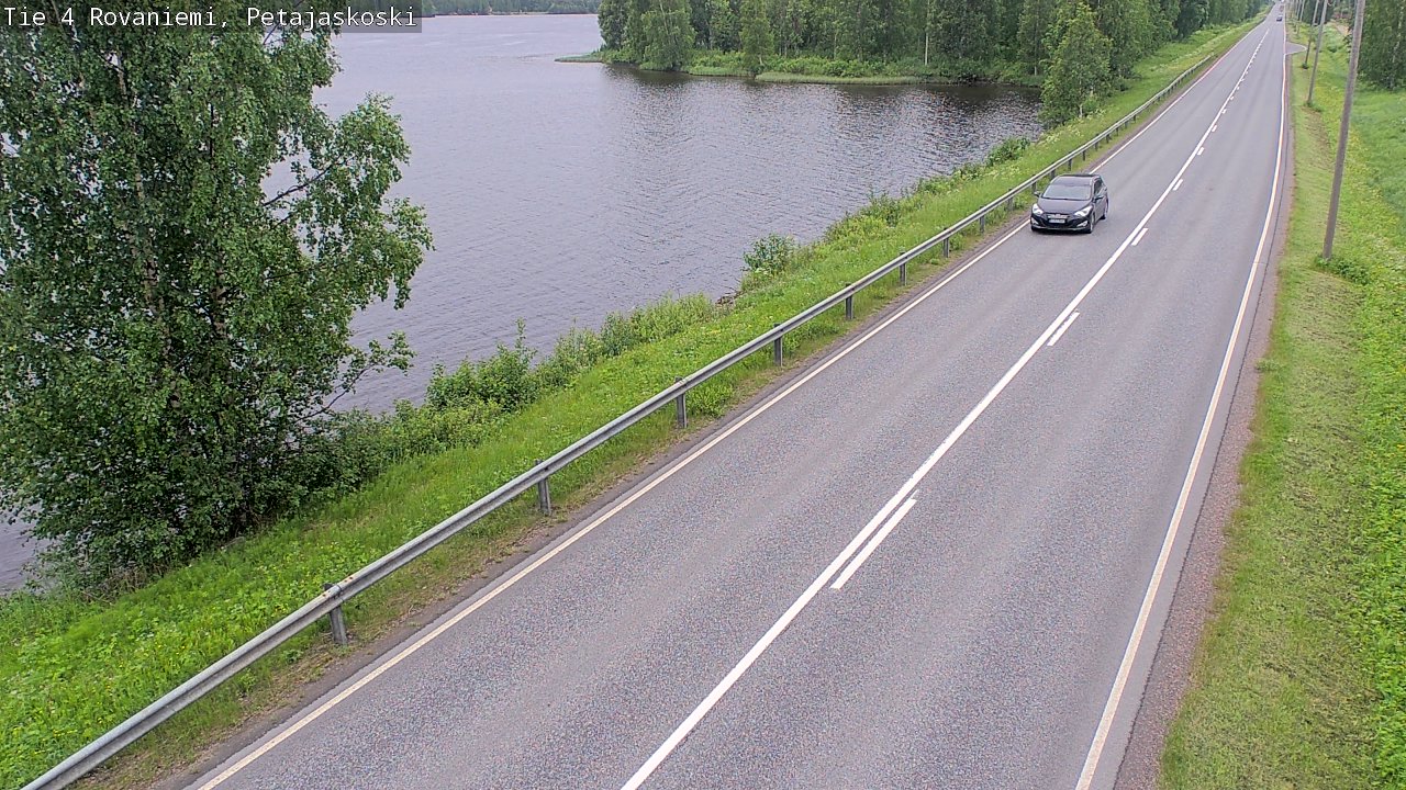 Kelikamerat Kuva Tie 4 Rovaniemi, Petäjäskoski, Rovaniemi, Lappi