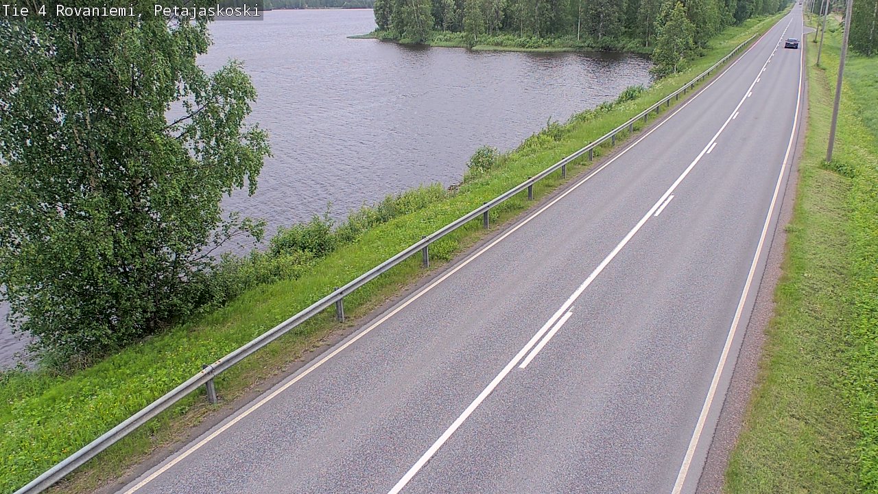 Kelikamerat Kuva Tie 4 Rovaniemi, Petäjäskoski, Rovaniemi, Lappi