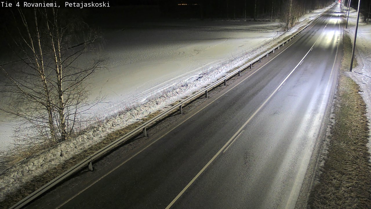 Kelikamerat Kuva Tie 4 Rovaniemi, Petäjäskoski, Rovaniemi, Lappi