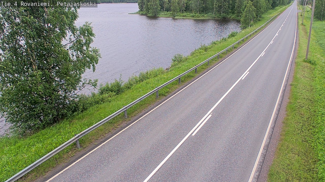 Kelikamerat Kuva Tie 4 Rovaniemi, Petäjäskoski, Rovaniemi, Lappi