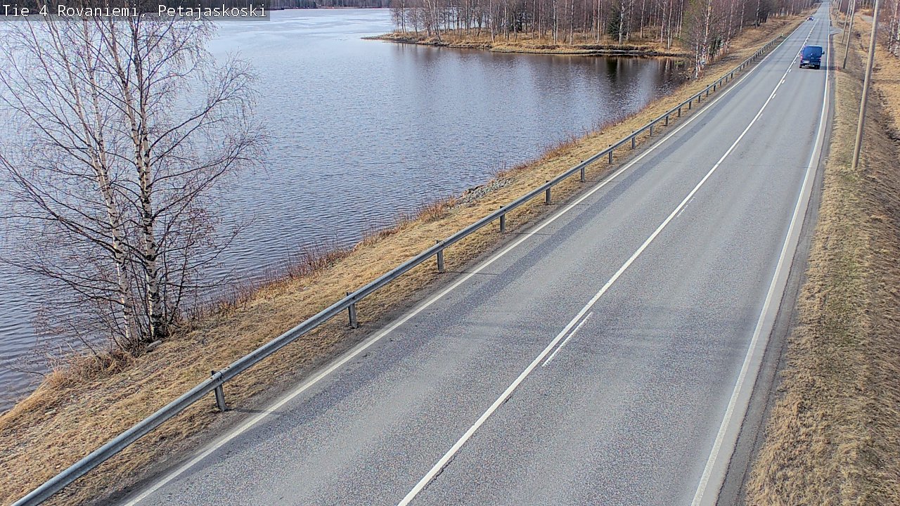Kelikamerat Kuva Tie 4 Rovaniemi, Petäjäskoski, Rovaniemi, Lappi