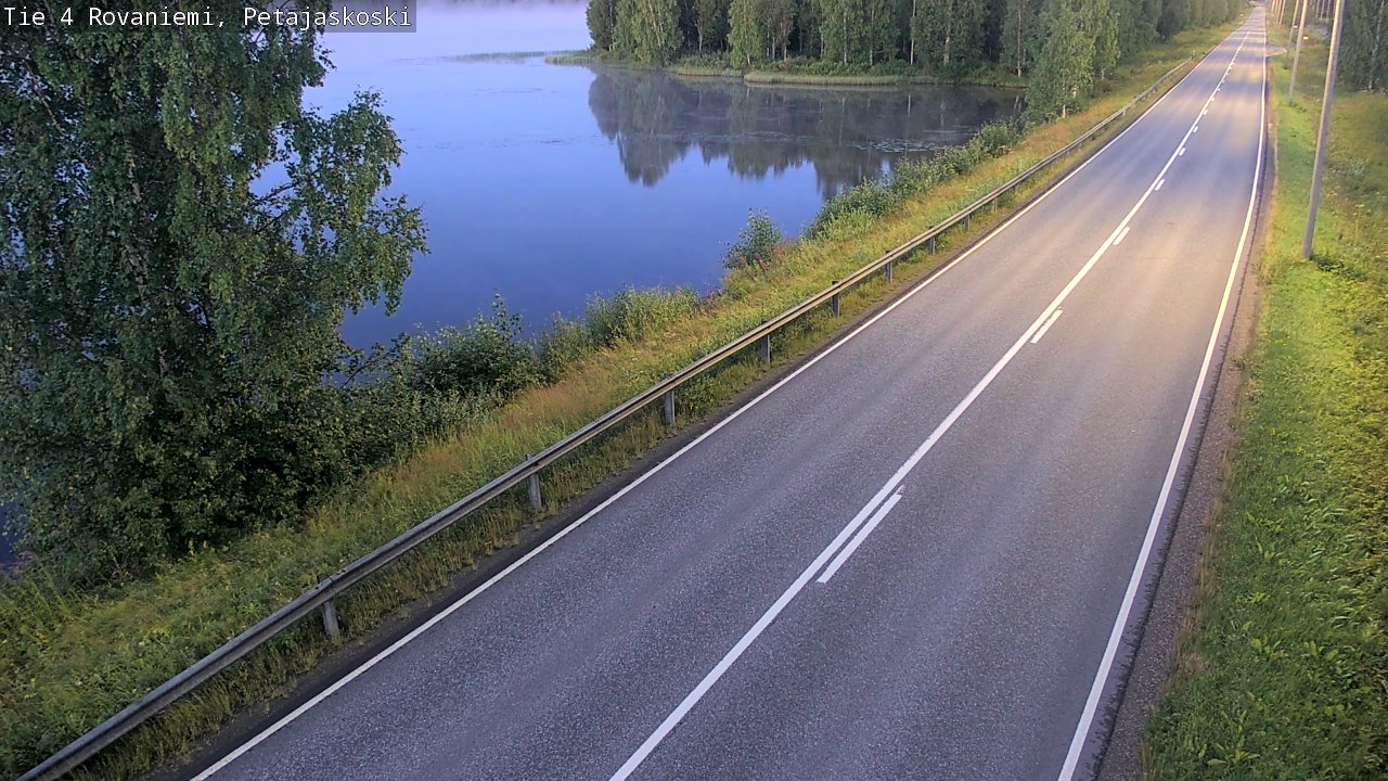 Kelikamerat Kuva Tie 4 Rovaniemi, Petäjäskoski, Rovaniemi, Lappi