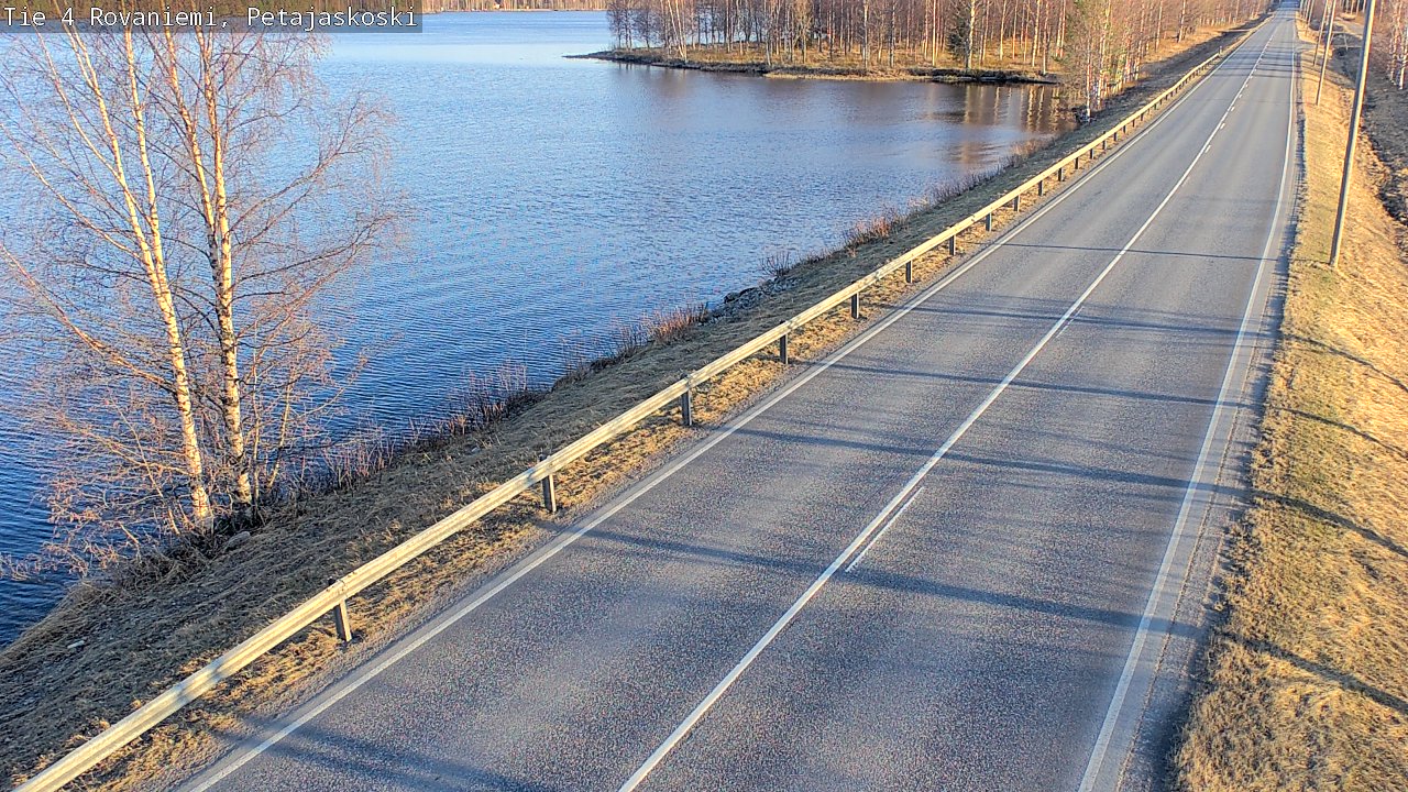 Kelikamerat Kuva Tie 4 Rovaniemi, Petäjäskoski, Rovaniemi, Lappi