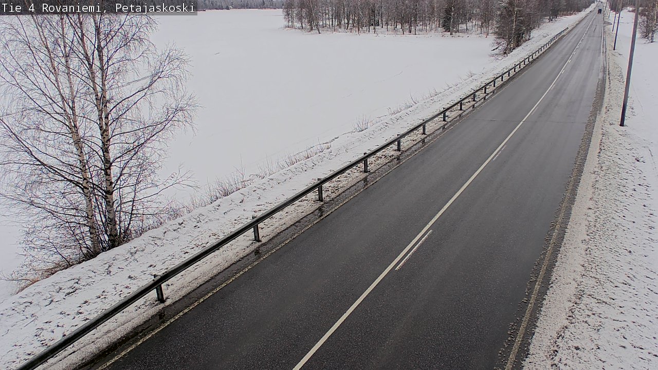 Kelikamerat Kuva Tie 4 Rovaniemi, Petäjäskoski, Rovaniemi, Lappi