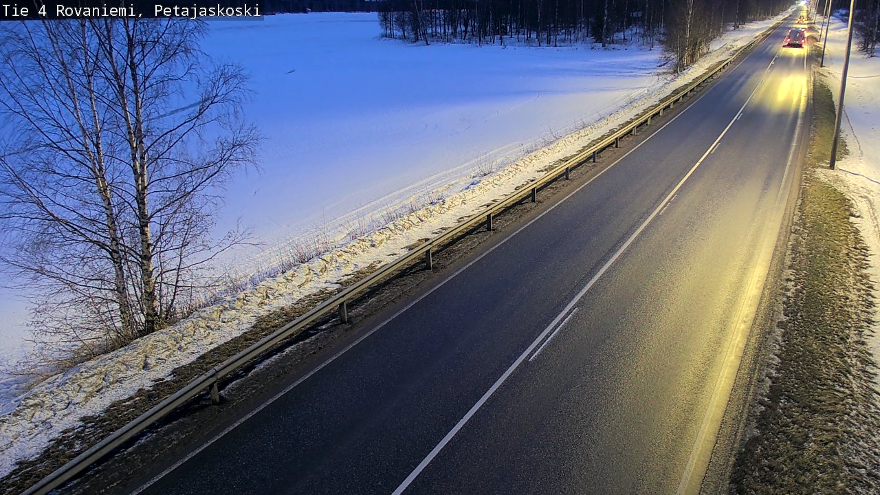 Kelikamerat Kuva Tie 4 Rovaniemi, Petäjäskoski, Rovaniemi, Lappi