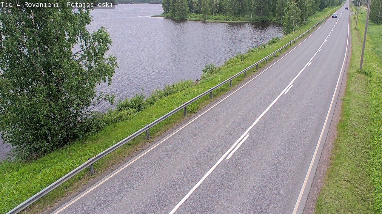 Kelikamerat Kuva Tie 4 Rovaniemi, Petäjäskoski, Rovaniemi, Lappi