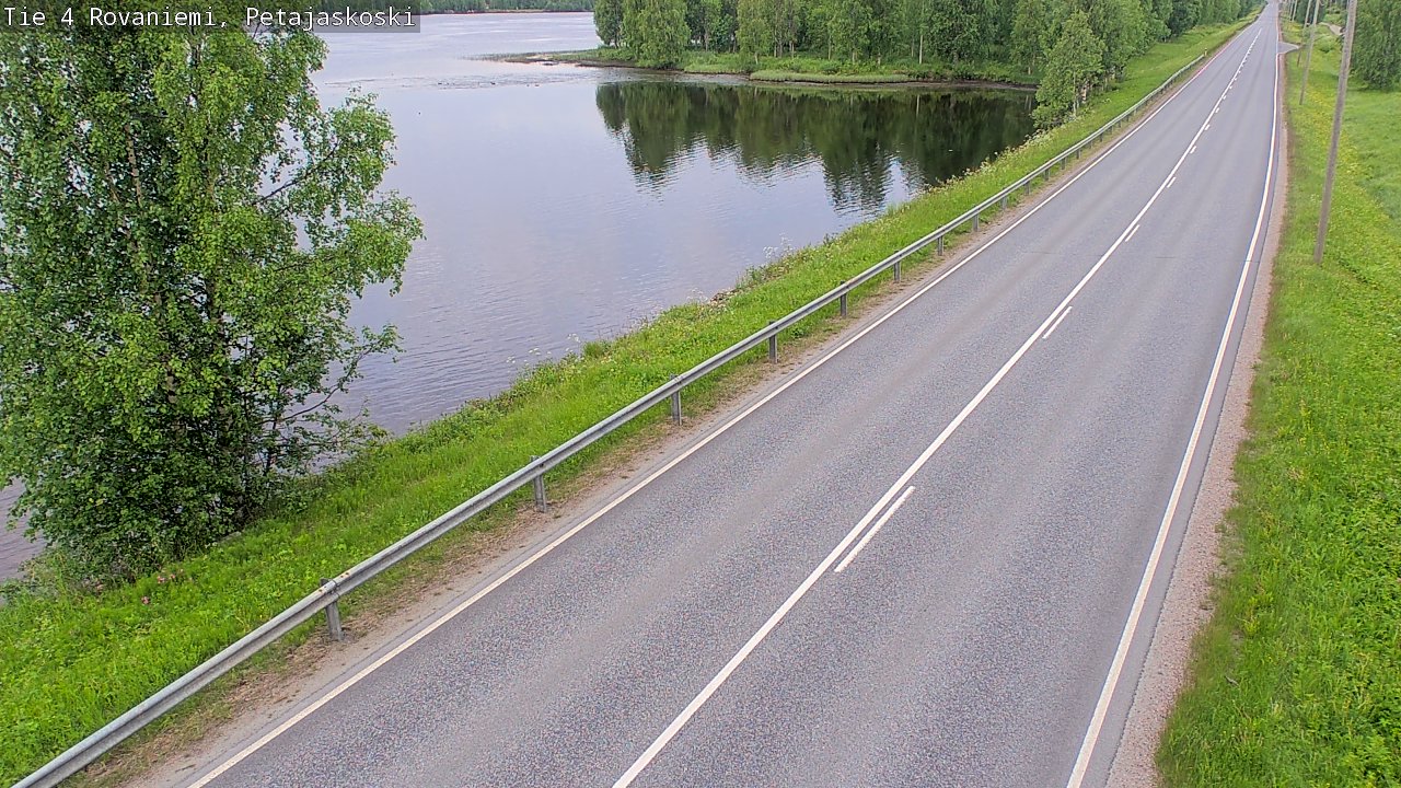 Kelikamerat Kuva Tie 4 Rovaniemi, Petäjäskoski, Rovaniemi, Lappi