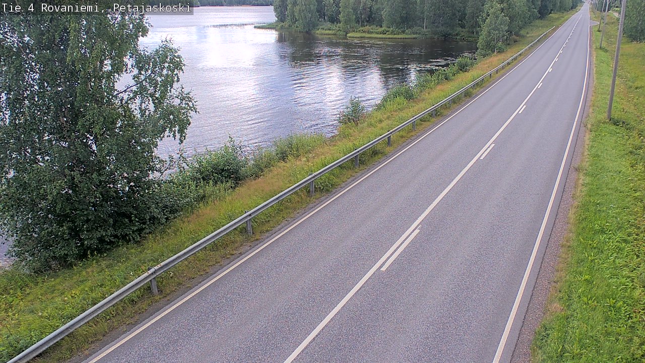 Kelikamerat Kuva Tie 4 Rovaniemi, Petäjäskoski, Rovaniemi, Lappi