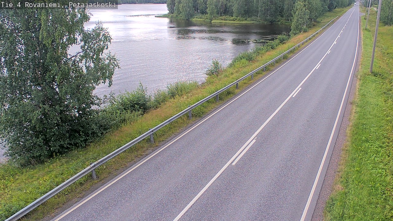 Kelikamerat Kuva Tie 4 Rovaniemi, Petäjäskoski, Rovaniemi, Lappi