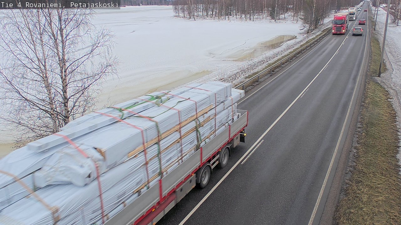 Kelikamerat Kuva Tie 4 Rovaniemi, Petäjäskoski, Rovaniemi, Lappi