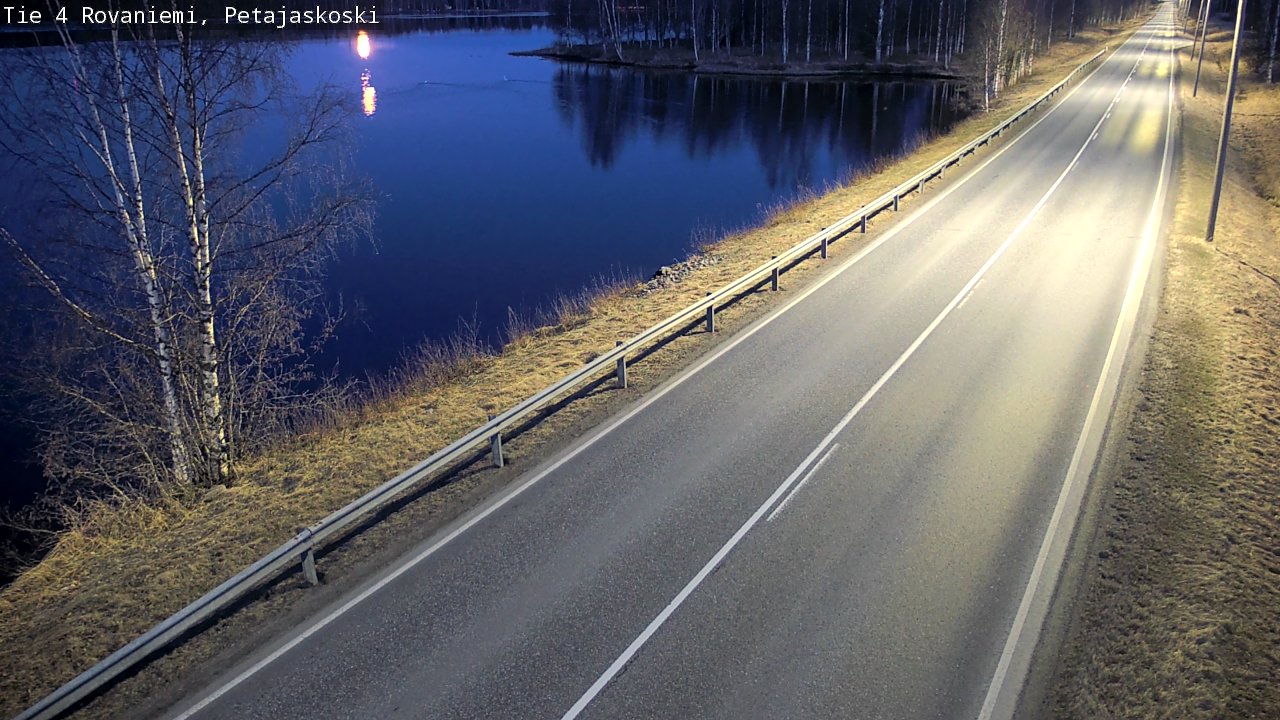 Kelikamerat Kuva Tie 4 Rovaniemi, Petäjäskoski, Rovaniemi, Lappi