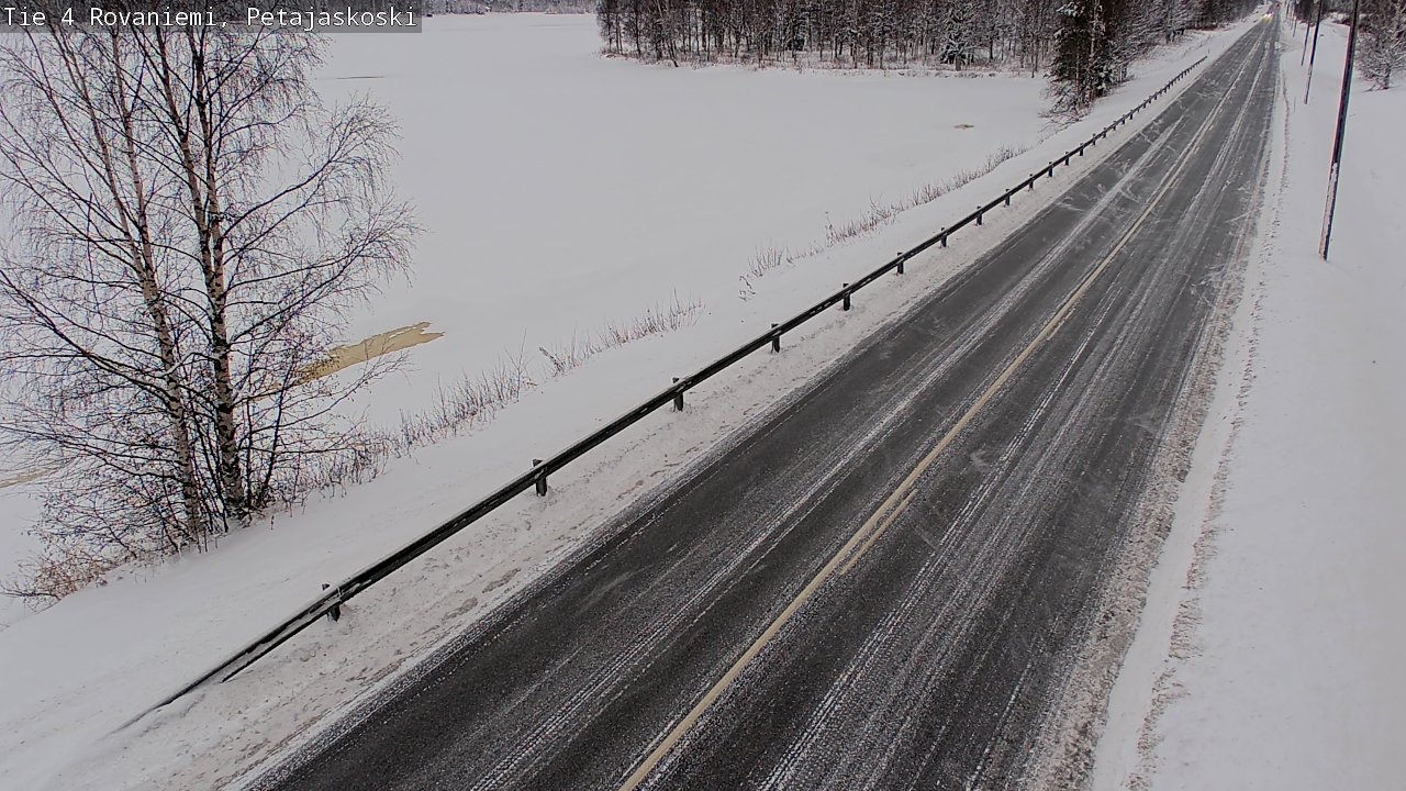 Kelikamerat Kuva Tie 4 Rovaniemi, Petäjäskoski, Rovaniemi, Lappi