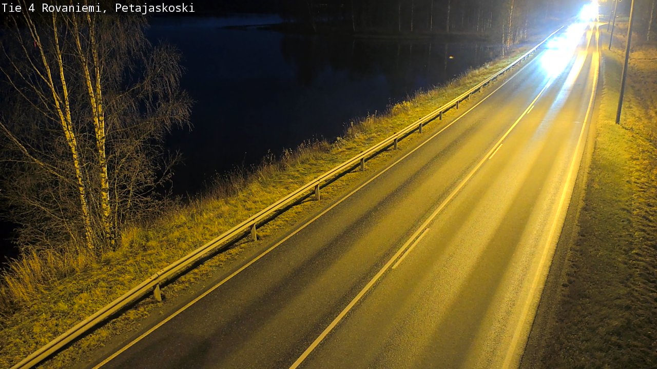 Kelikamerat Kuva Tie 4 Rovaniemi, Petäjäskoski, Rovaniemi, Lappi