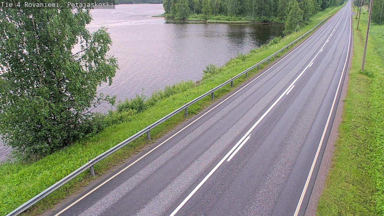 Kelikamerat Kuva Tie 4 Rovaniemi, Petäjäskoski, Rovaniemi, Lappi