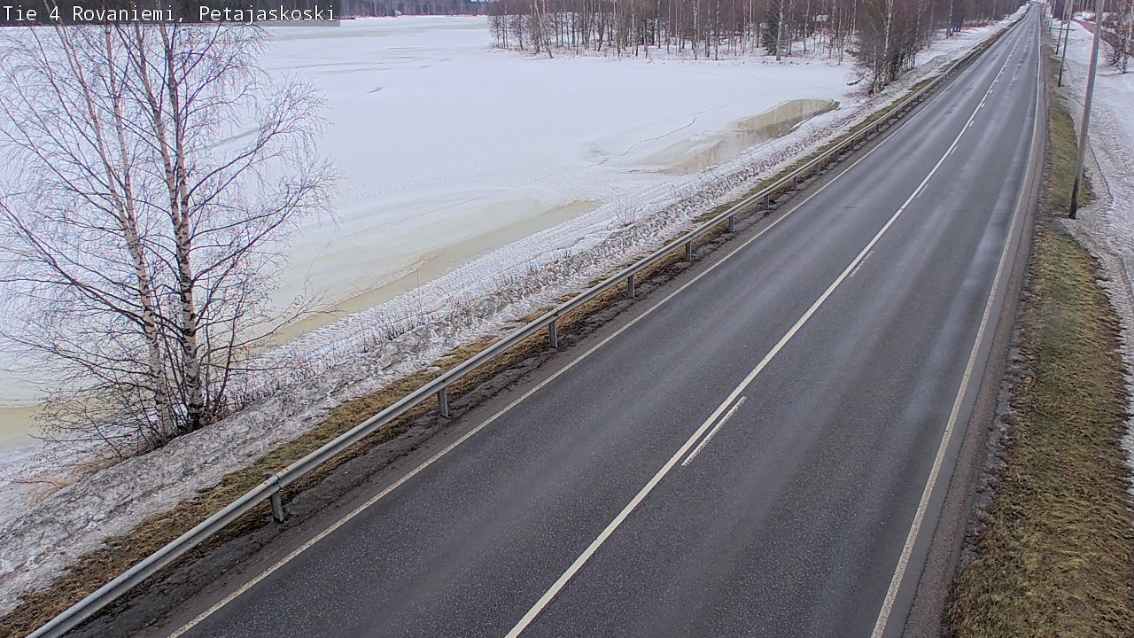 Kelikamerat Kuva Tie 4 Rovaniemi, Petäjäskoski, Rovaniemi, Lappi