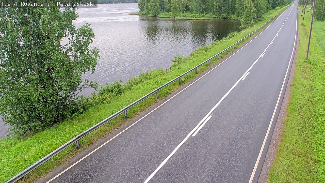 Kelikamerat Kuva Tie 4 Rovaniemi, Petäjäskoski, Rovaniemi, Lappi