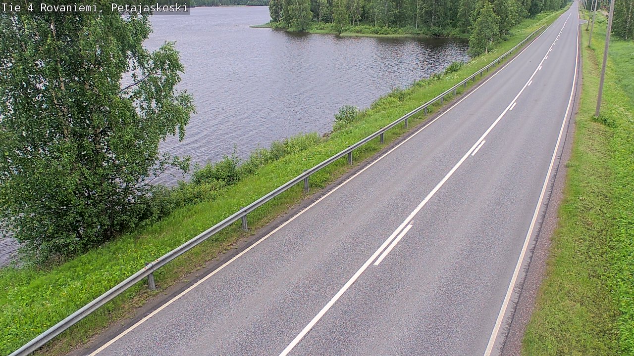 Kelikamerat Kuva Tie 4 Rovaniemi, Petäjäskoski, Rovaniemi, Lappi