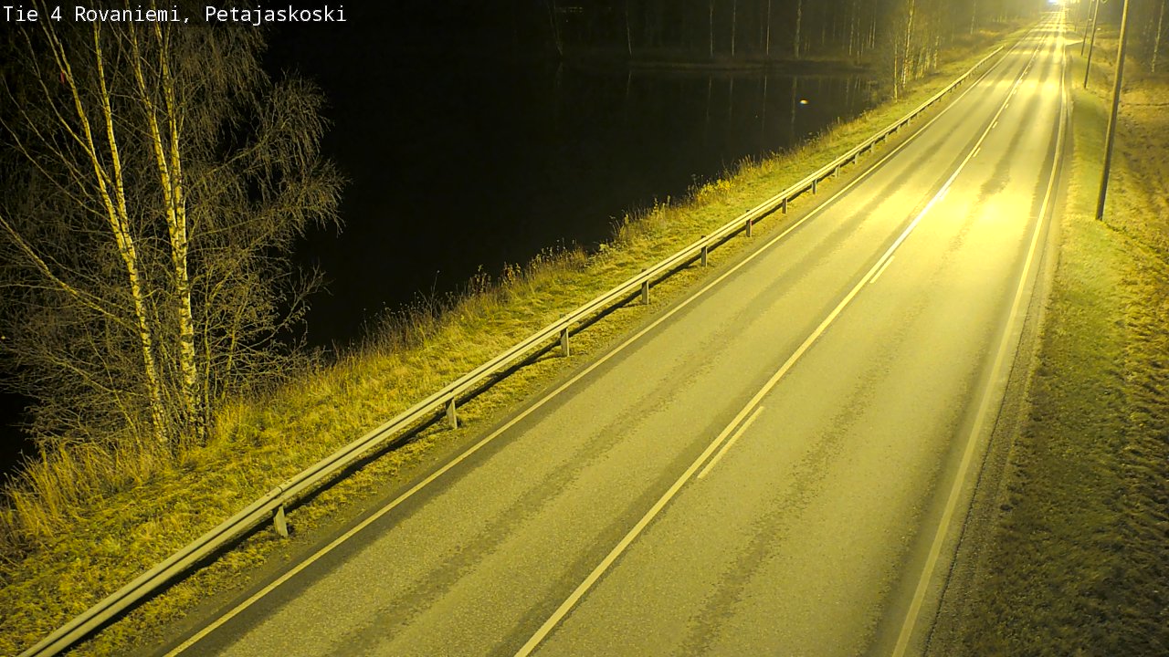 Kelikamerat Kuva Tie 4 Rovaniemi, Petäjäskoski, Rovaniemi, Lappi