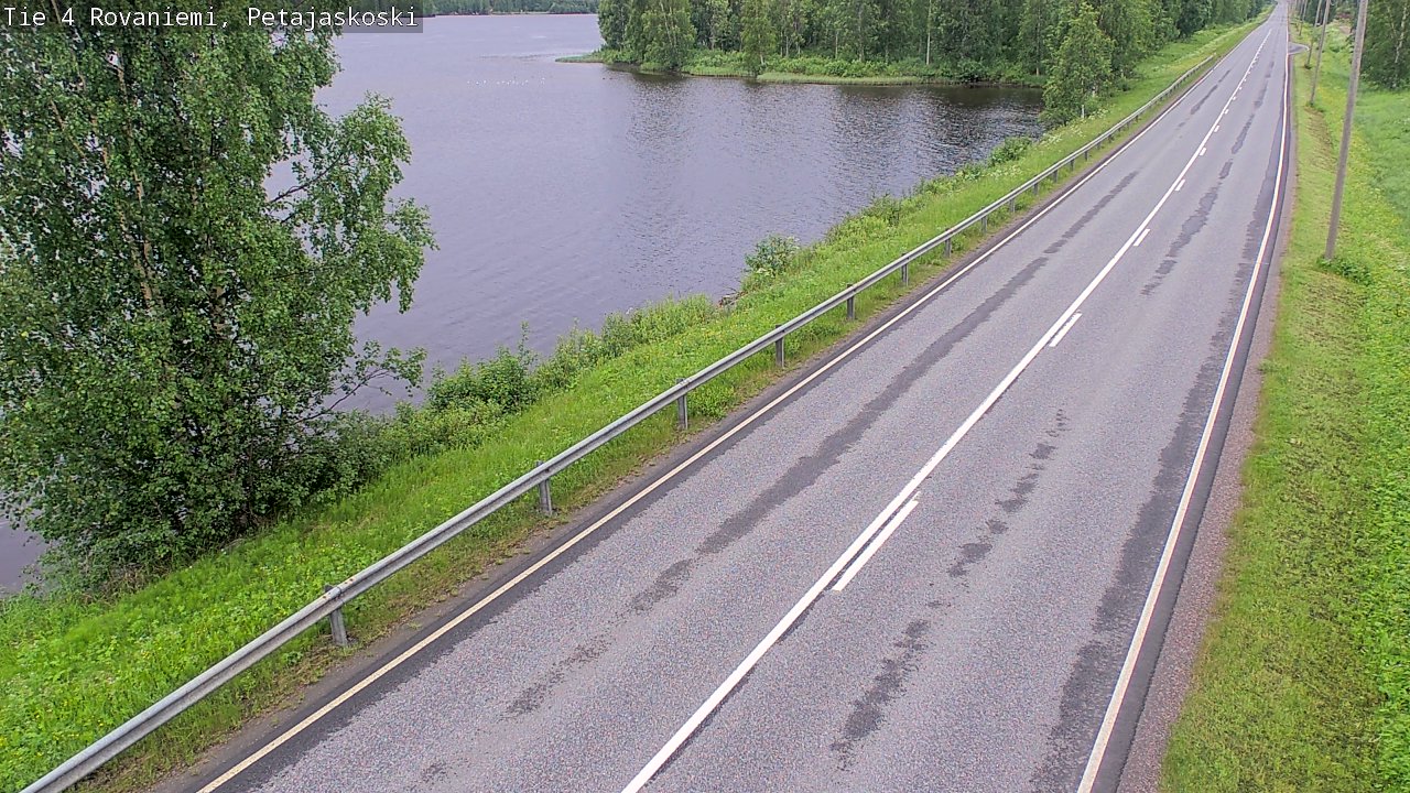 Kelikamerat Kuva Tie 4 Rovaniemi, Petäjäskoski, Rovaniemi, Lappi