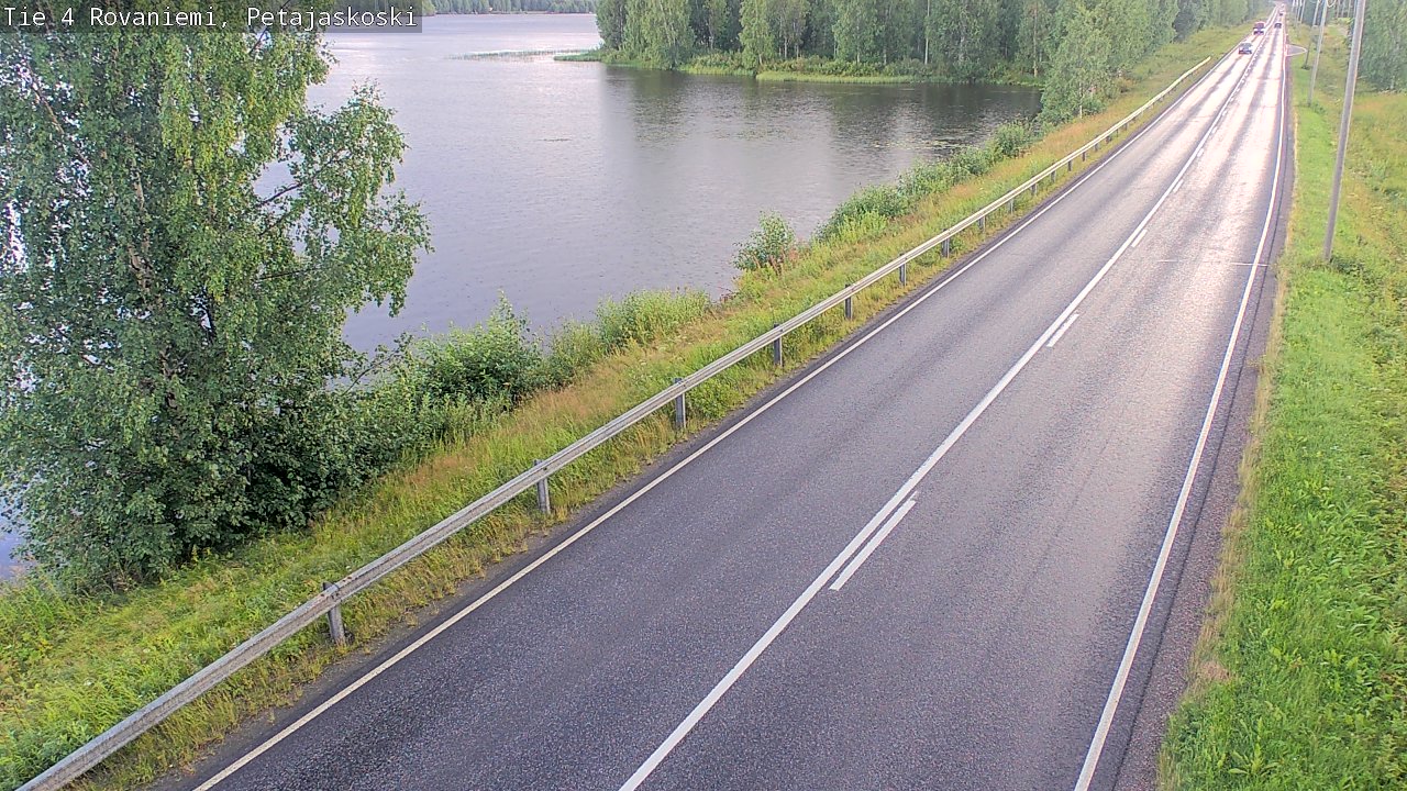 Kelikamerat Kuva Tie 4 Rovaniemi, Petäjäskoski, Rovaniemi, Lappi