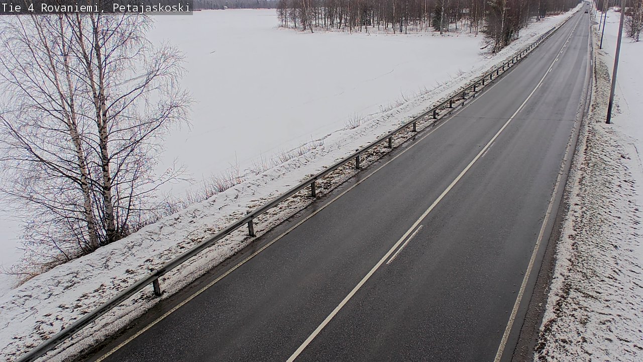 Kelikamerat Kuva Tie 4 Rovaniemi, Petäjäskoski, Rovaniemi, Lappi