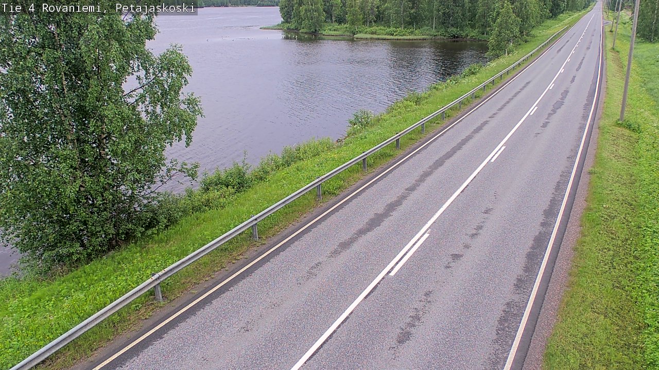 Kelikamerat Kuva Tie 4 Rovaniemi, Petäjäskoski, Rovaniemi, Lappi