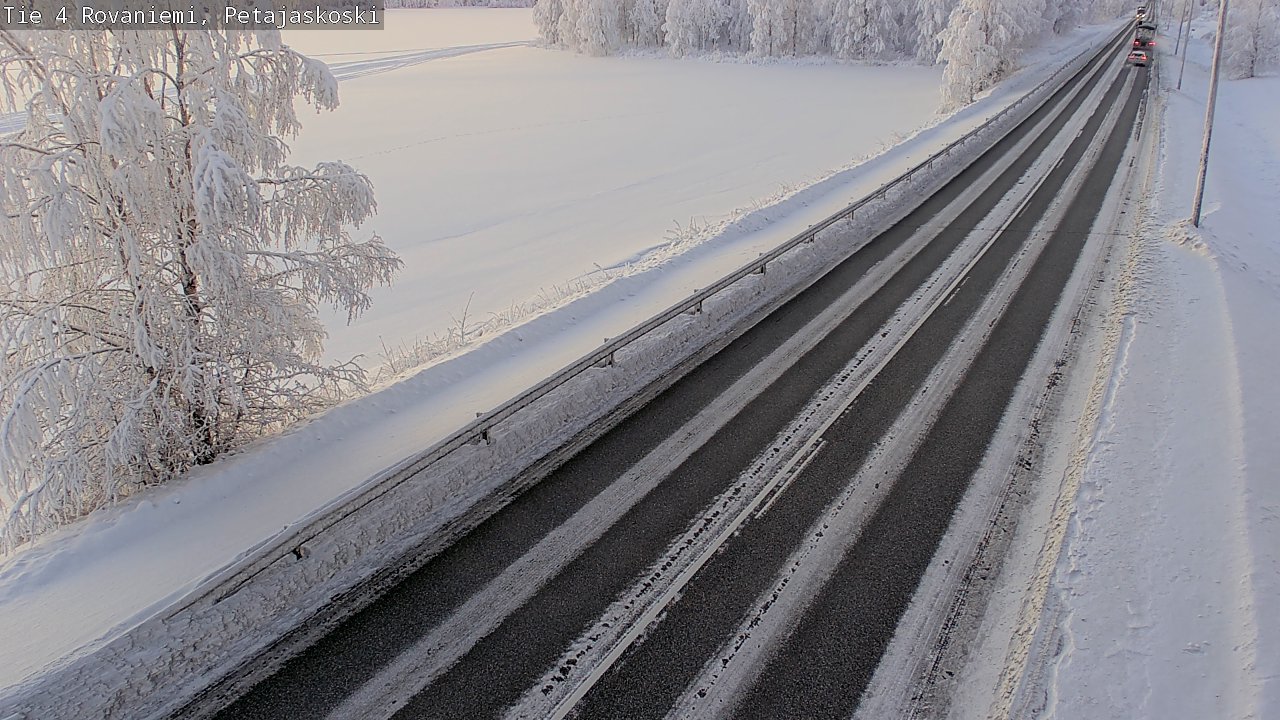Kelikamerat Kuva Tie 4 Rovaniemi, Petäjäskoski, Rovaniemi, Lappi