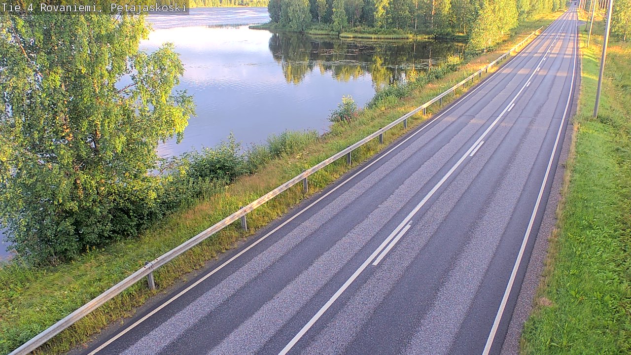 Kelikamerat Kuva Tie 4 Rovaniemi, Petäjäskoski, Rovaniemi, Lappi