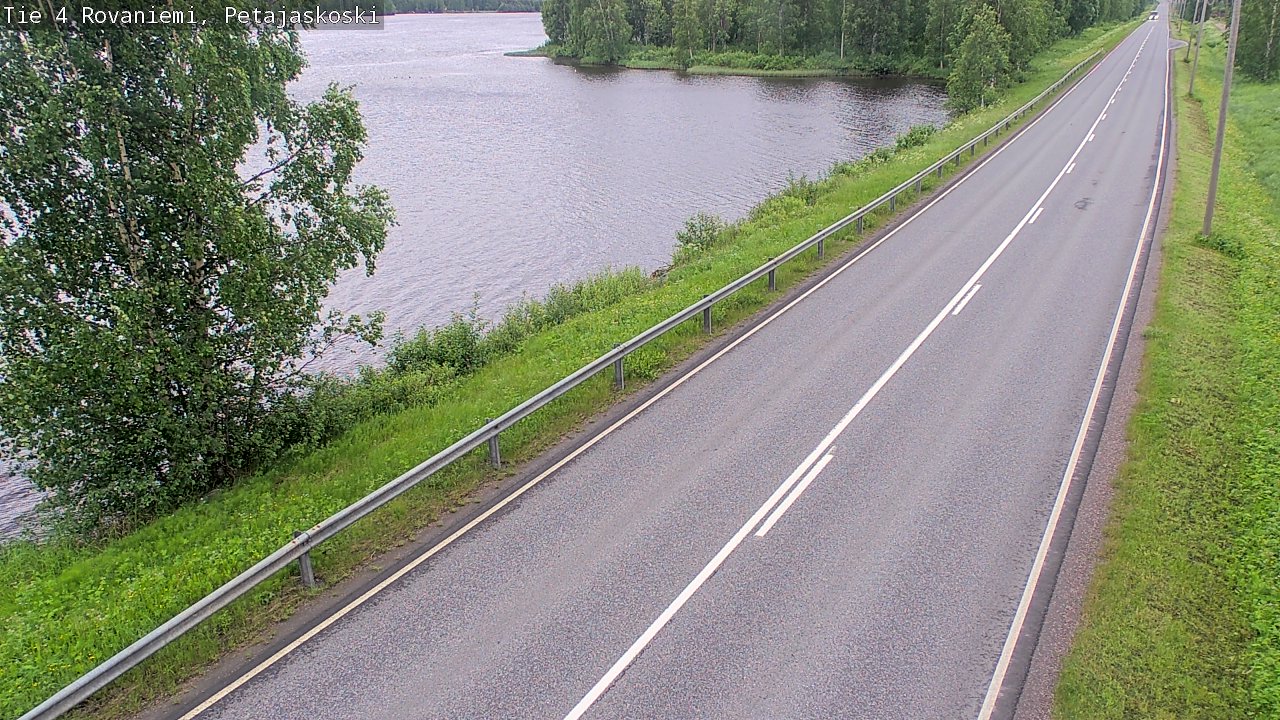 Kelikamerat Kuva Tie 4 Rovaniemi, Petäjäskoski, Rovaniemi, Lappi