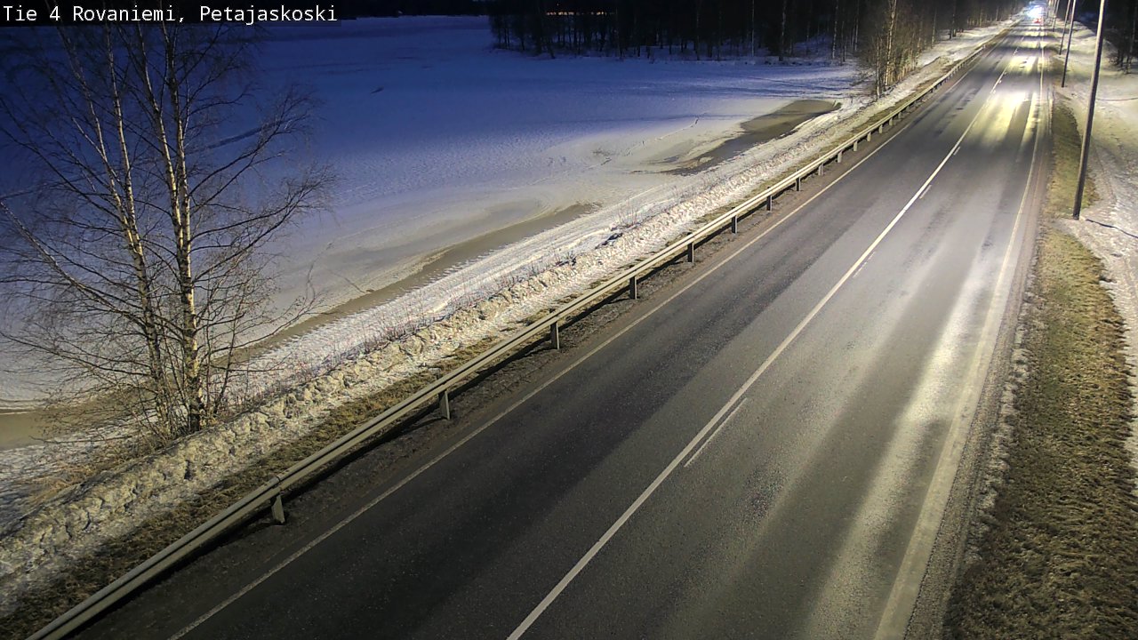 Kelikamerat Kuva Tie 4 Rovaniemi, Petäjäskoski, Rovaniemi, Lappi