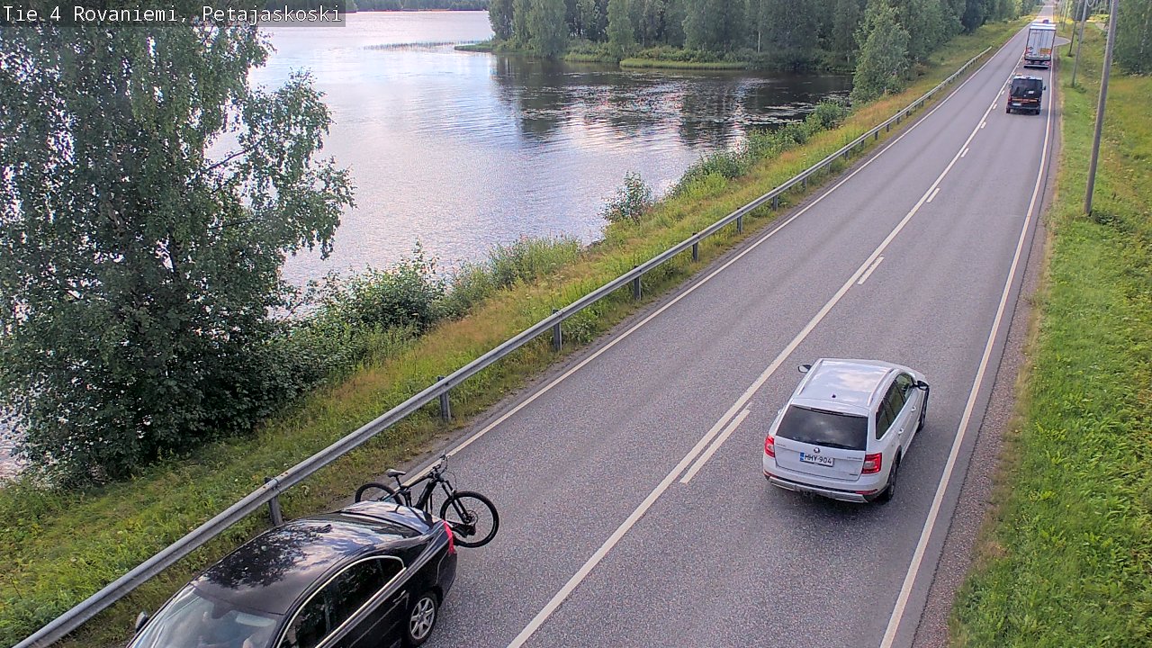 Kelikamerat Kuva Tie 4 Rovaniemi, Petäjäskoski, Rovaniemi, Lappi
