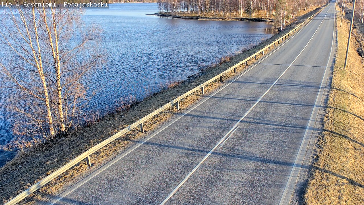 Kelikamerat Kuva Tie 4 Rovaniemi, Petäjäskoski, Rovaniemi, Lappi