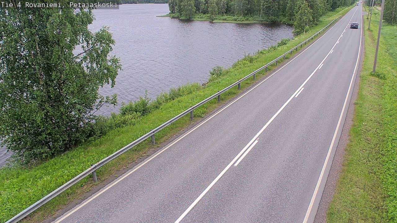 Kelikamerat Kuva Tie 4 Rovaniemi, Petäjäskoski, Rovaniemi, Lappi