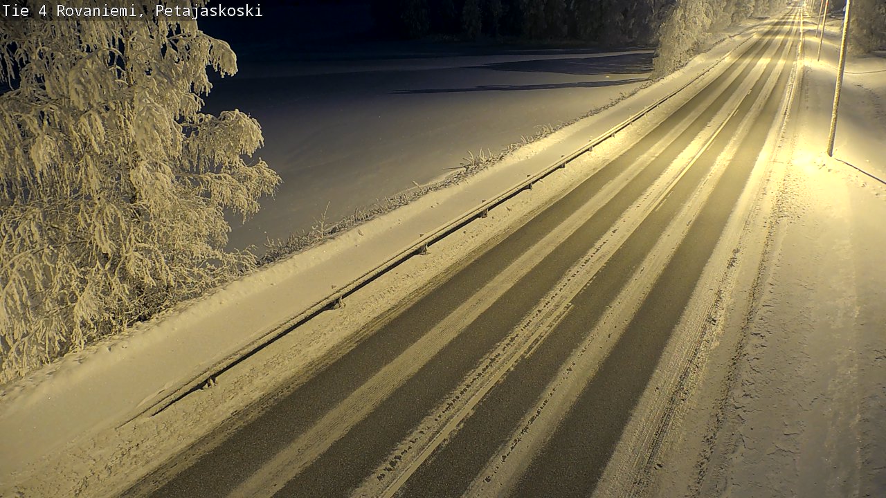 Kelikamerat Kuva Tie 4 Rovaniemi, Petäjäskoski, Rovaniemi, Lappi