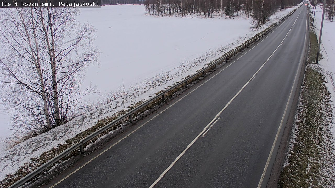 Kelikamerat Kuva Tie 4 Rovaniemi, Petäjäskoski, Rovaniemi, Lappi