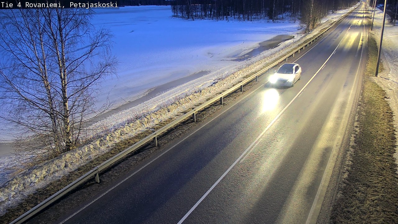 Kelikamerat Kuva Tie 4 Rovaniemi, Petäjäskoski, Rovaniemi, Lappi
