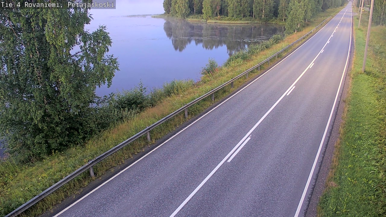 Kelikamerat Kuva Tie 4 Rovaniemi, Petäjäskoski, Rovaniemi, Lappi