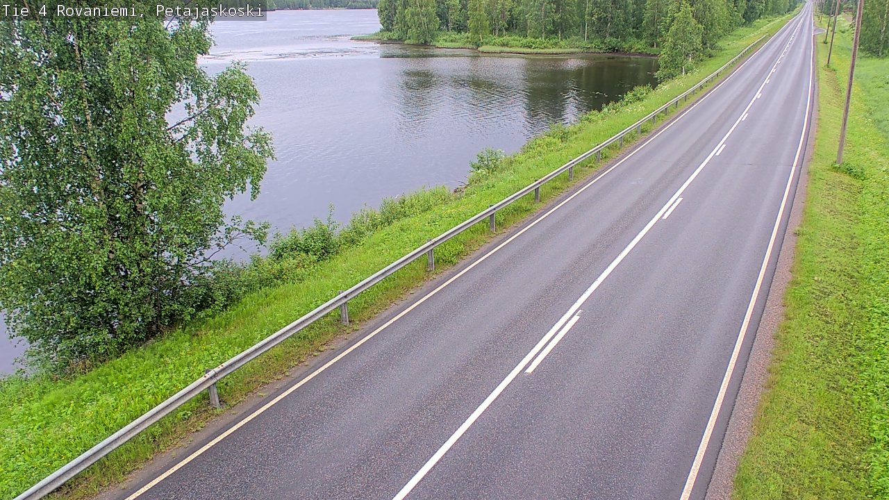 Kelikamerat Kuva Tie 4 Rovaniemi, Petäjäskoski, Rovaniemi, Lappi