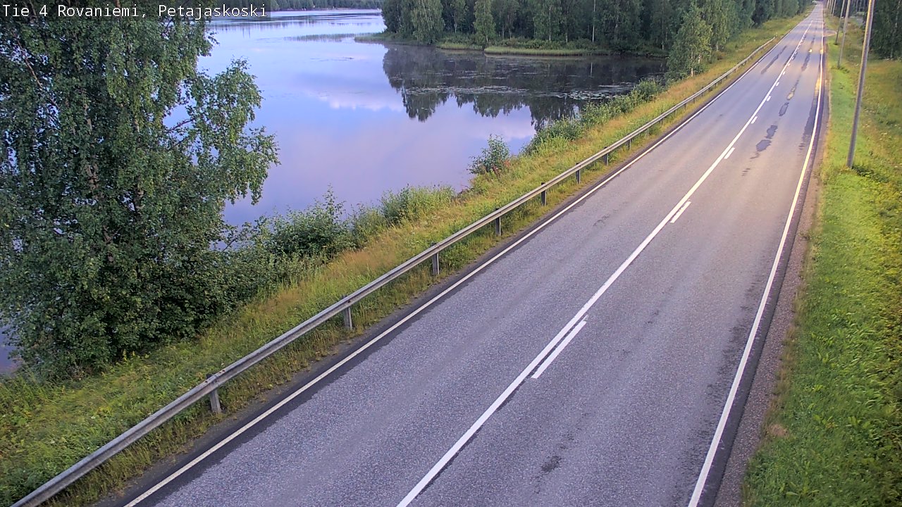 Kelikamerat Kuva Tie 4 Rovaniemi, Petäjäskoski, Rovaniemi, Lappi