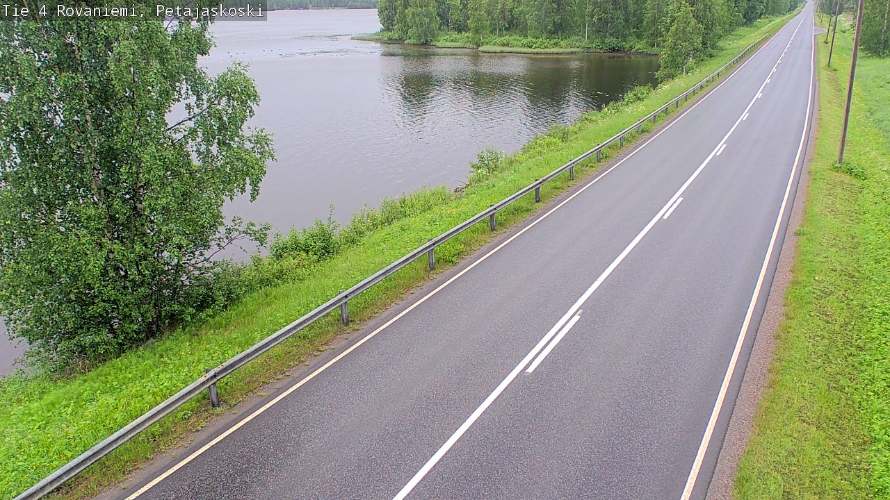 Kelikamerat Kuva Tie 4 Rovaniemi, Petäjäskoski, Rovaniemi, Lappi
