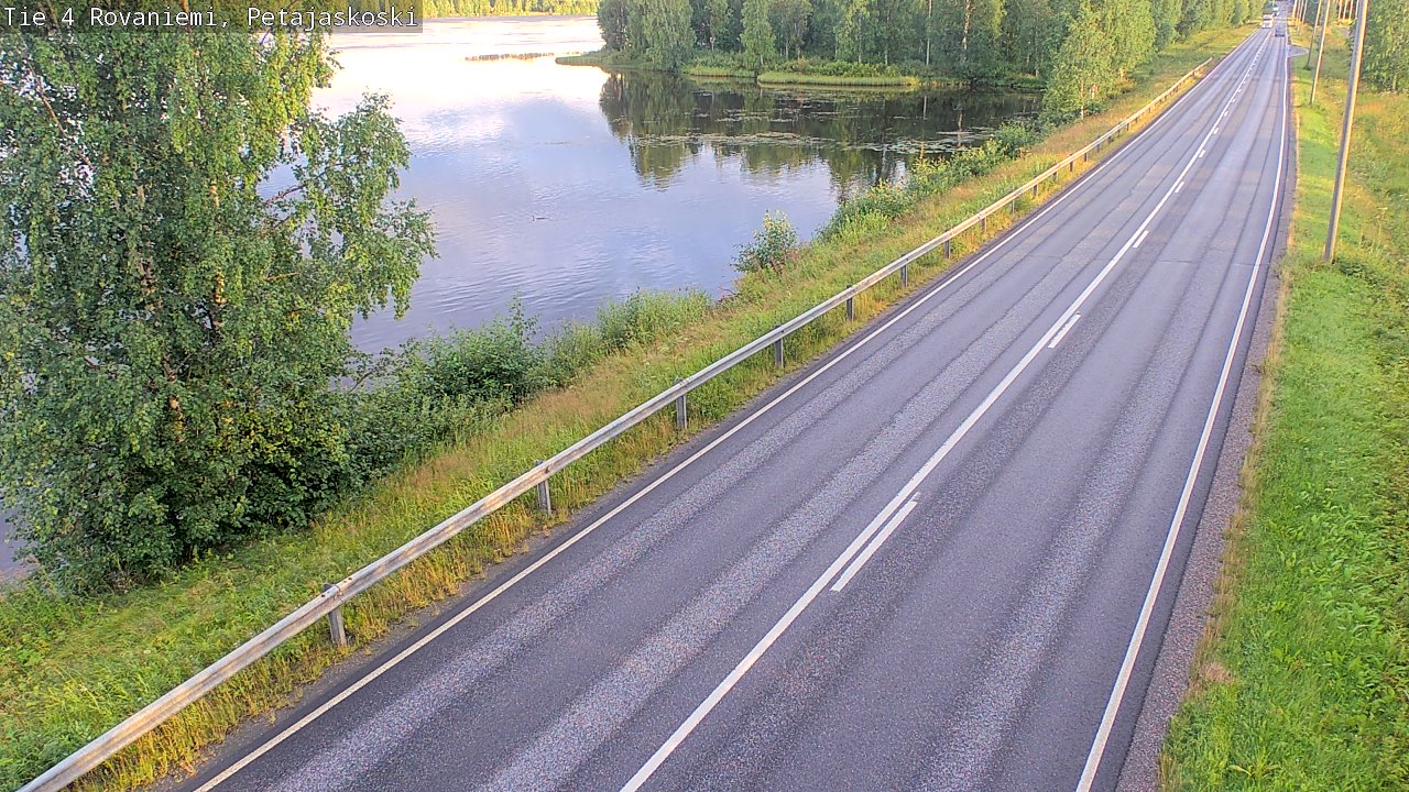 Kelikamerat Kuva Tie 4 Rovaniemi, Petäjäskoski, Rovaniemi, Lappi