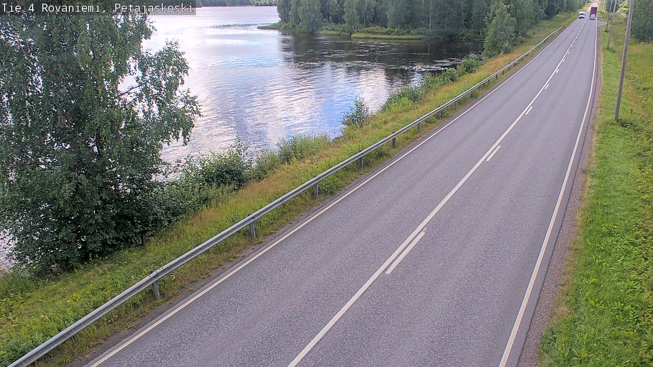 Kelikamerat Kuva Tie 4 Rovaniemi, Petäjäskoski, Rovaniemi, Lappi