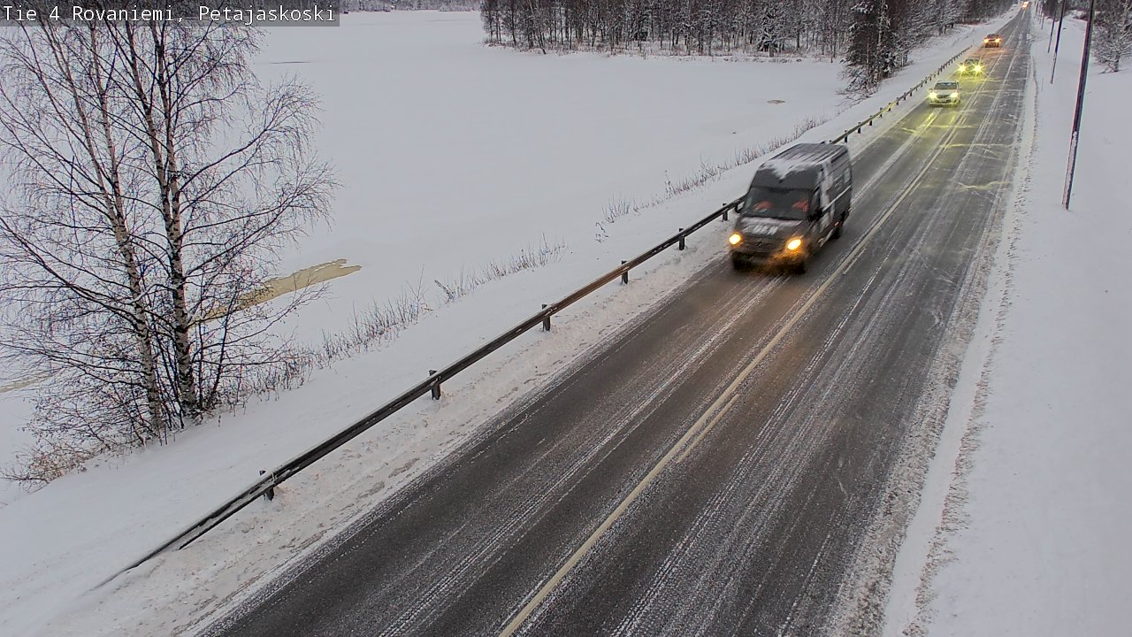 Kelikamerat Kuva Tie 4 Rovaniemi, Petäjäskoski, Rovaniemi, Lappi