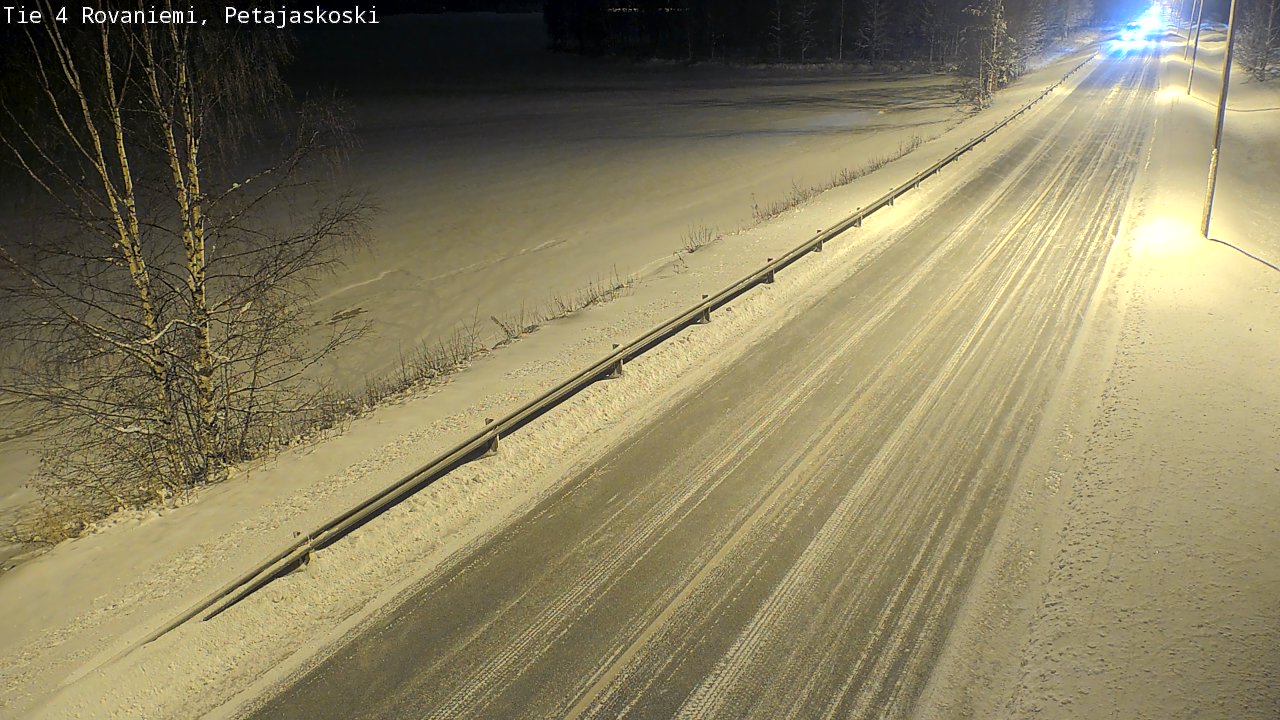 Kelikamerat Kuva Tie 4 Rovaniemi, Petäjäskoski, Rovaniemi, Lappi