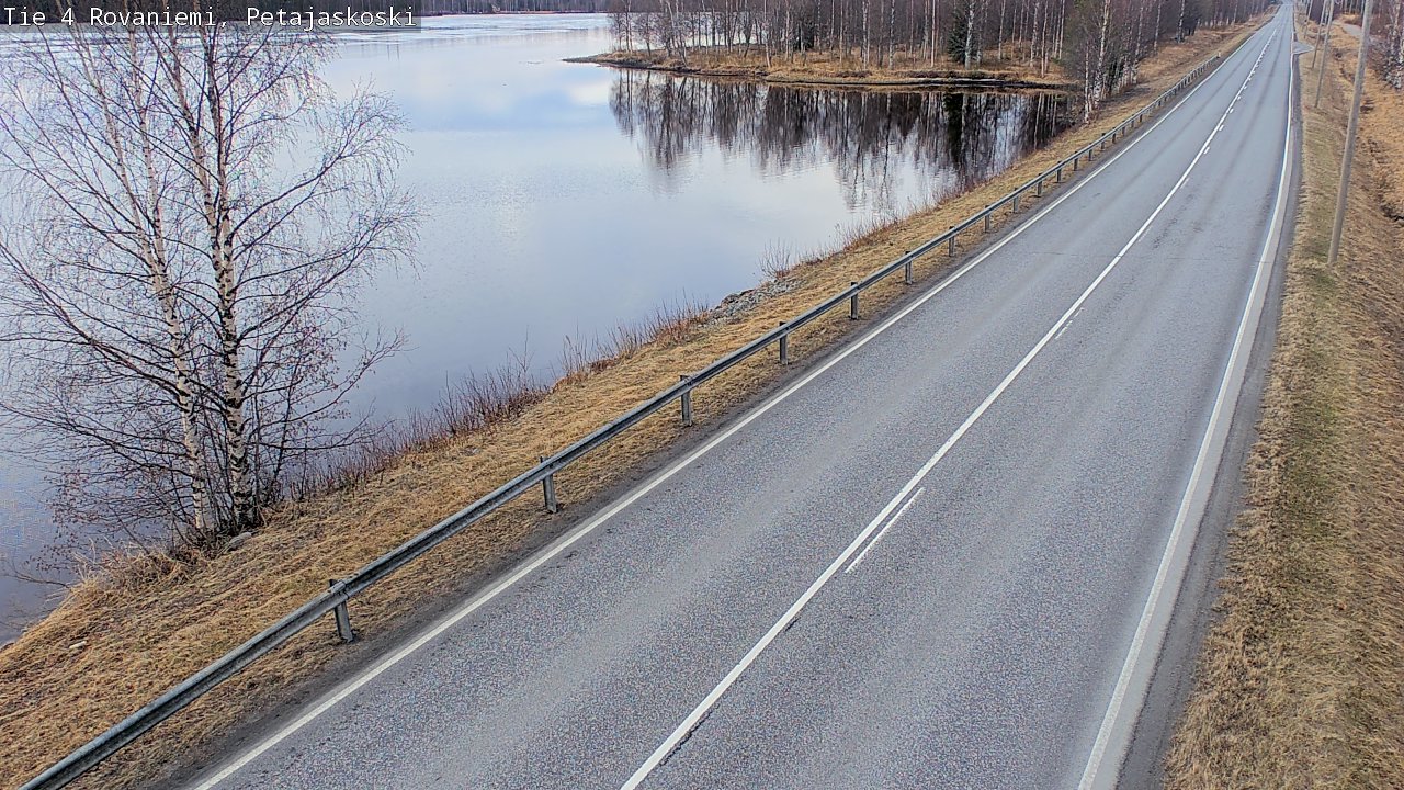Kelikamerat Kuva Tie 4 Rovaniemi, Petäjäskoski, Rovaniemi, Lappi