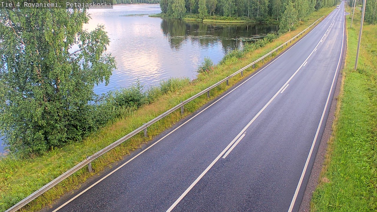 Kelikamerat Kuva Tie 4 Rovaniemi, Petäjäskoski, Rovaniemi, Lappi